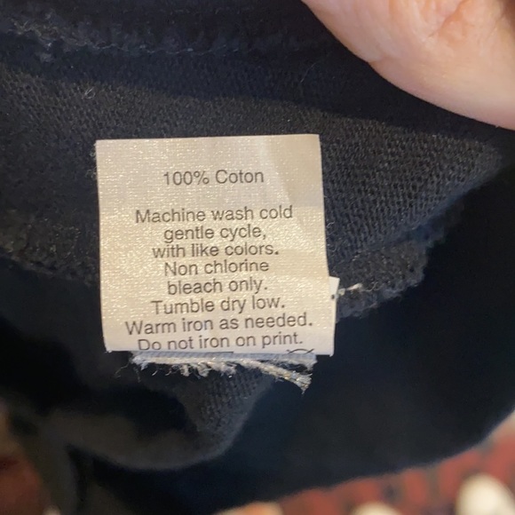 Jcrew black “painter tee”. Size small. - Picture 4 of 4